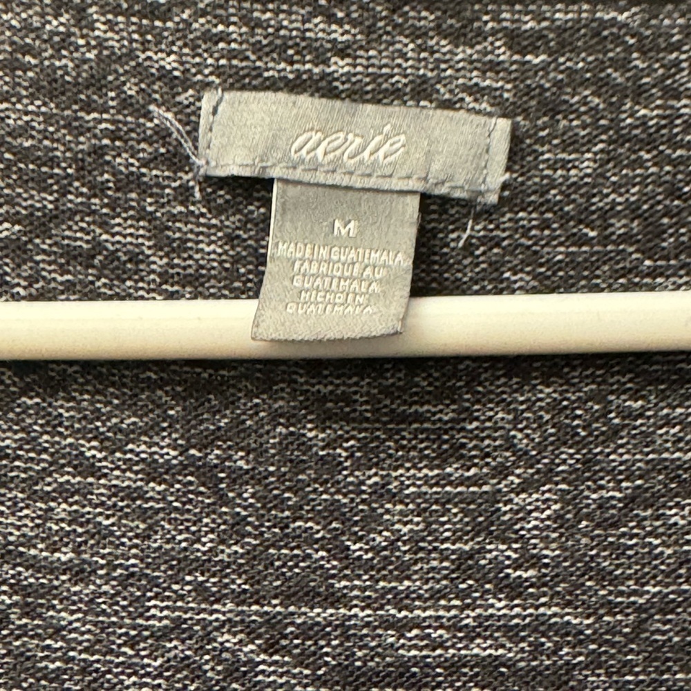 ❗️SOLD❗️Aerie Gray Open Cardigan - Picture 5 of 5